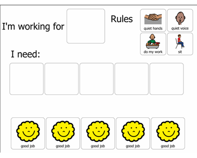 What is a token board and how is it used by individuals with autism? — Lake  Ridge Community Support Services