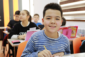 Child in Classroom